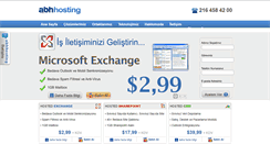 Desktop Screenshot of hosting.abh.com.tr